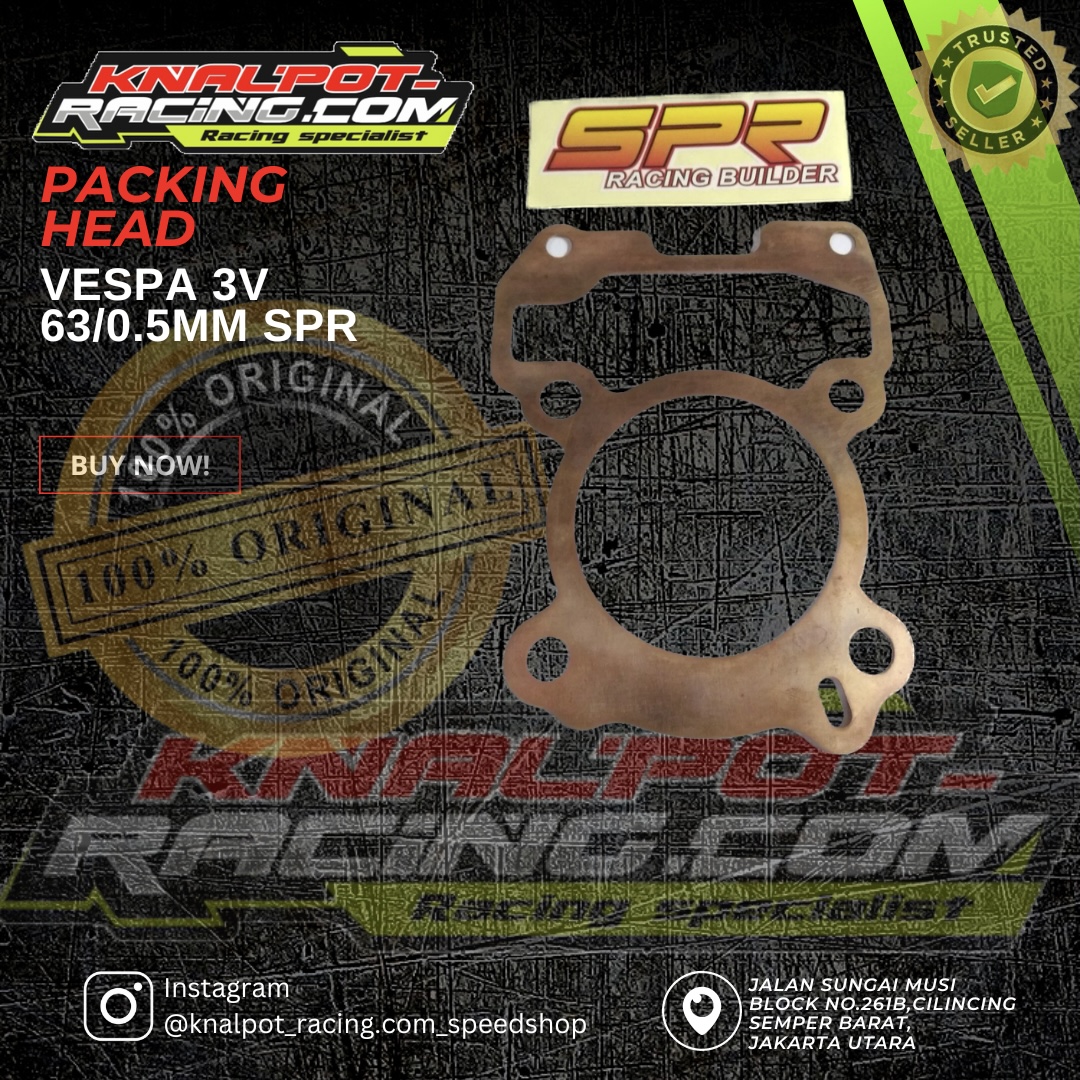 PAKING HEAD VESPA 3V 63/0.5MM SPR 